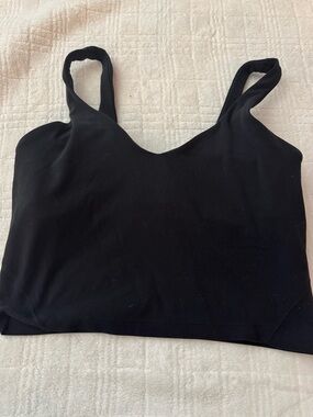 lululemon athletica Black Performance Top